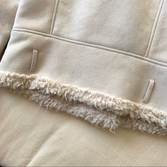 Zara Shearling Aviator Jacket - Picture 12 of 12